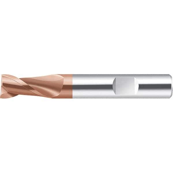 Walter-Prototyp - 12mm, 22mm LOC, 12mm Shank Diam, 83mm OAL, 2 Flute, Solid Carbide Square End Mill - AlCrN Finish, 35° Helix, Right Hand Cut, Right Hand Flute, Series MC232-W-2-B - Eagle Tool & Supply