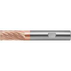 Walter-Prototyp - 16mm, 32mm LOC, 16mm Shank Diam, 92mm OAL, 16 Flute, Solid Carbide Square End Mill - TiAlSiN Finish, Spiral Flute, 30° Helix, Right Hand Cut, Right Hand Flute, Series MC183 - Eagle Tool & Supply