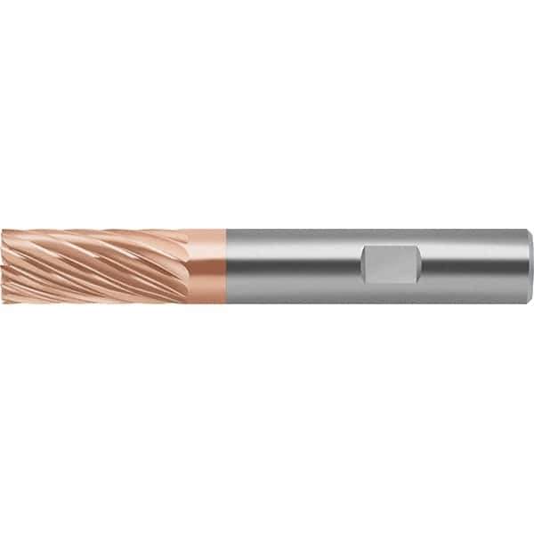Walter-Prototyp - 10mm, 22mm LOC, 10mm Shank Diam, 72mm OAL, 10 Flute, Solid Carbide Square End Mill - TiAlSiN Finish, Spiral Flute, 30° Helix, Right Hand Cut, Right Hand Flute, Series MC183 - Eagle Tool & Supply