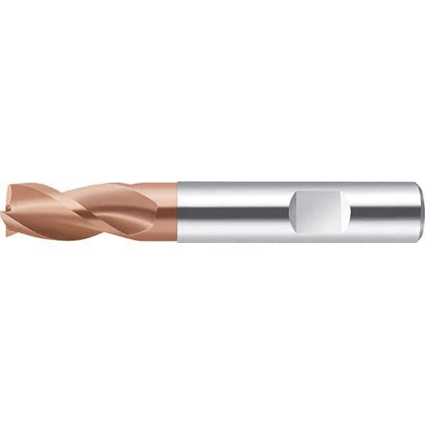 Walter-Prototyp - 10mm, 30mm LOC, 10mm Shank Diam, 72mm OAL, 3 Flute, Solid Carbide Square End Mill - AlCrN Finish, Spiral Flute, 35° Helix, Right Hand Cut, Right Hand Flute, Series MC232 - Eagle Tool & Supply
