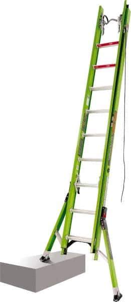 Little Giant Ladder - 20' High, Type IAA Rating, Fiberglass Extension Ladder - 375 Lb Capacity, 18' Working Length - Eagle Tool & Supply