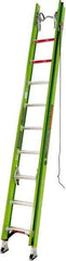 Little Giant Ladder - 20' High, Type IAA Rating, Fiberglass Extension Ladder - 375 Lb Capacity, 18' Working Length - Eagle Tool & Supply