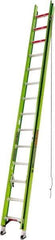 Little Giant Ladder - 28' High, Type IAA Rating, Fiberglass Extension Ladder - 375 Lb Capacity, 24' Working Length - Eagle Tool & Supply
