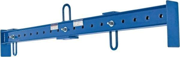 Vestil - 2,500 Lb Capacity Adjustable Spreader Beam - Eagle Tool & Supply