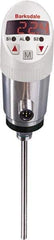 Barksdale - 32 to 210°F Electronic Temperature Switch and Transducer with Display - 1/4" NPT Male, 0.24 x 12" Rigid Stem, 4-20mA, M12, 304 Stainless Steel, ±0.5% - Eagle Tool & Supply