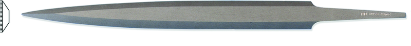 8" Barrette File, Cut 0 - Eagle Tool & Supply