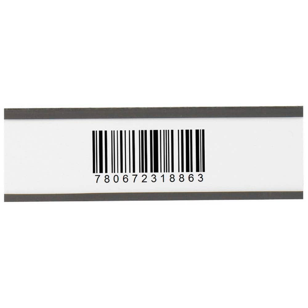 Value Collection - Label Holders Backing: Magnetic Width (Inch): 6 - Eagle Tool & Supply