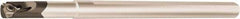 Vargus - Internal Thread, Right Hand Cut, 16mm Shank Width x 15mm Shank Height Indexable Threading Toolholder - 4.921" OAL, 5.0KIR Insert Compatibility, CNVRC Toolholder, Series Mini 3 - Eagle Tool & Supply