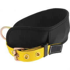 PRO-SAFE - Size S, 32 to 40" Waist, Single D-Ring Style Body Belt - Polyester Webbing, Tongue Buckle Connection - Eagle Tool & Supply