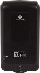 Georgia Pacific - 1000 to 1200 mL Foam Hand Sanitizer Dispenser - Automatic Operation, Plastic, Wall Mounted, Black - Eagle Tool & Supply