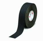 List 310 4" x 60' Slip-Resistant Medium Resilient Tape - Black - Eagle Tool & Supply