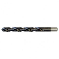 #5 RHS / RHC HSS 135 Degree Split Point Heavy Duty Jobber Drill - TiAlN - Eagle Tool & Supply