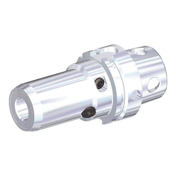 Kennametal - KM4X63 63mm Shank Diam Modular Connection, 18mm Hole Diam, Hydraulic Tool Holder/Chuck - 39.54mm Nose Diam, 95mm Projection, 39mm Clamp Depth, Through Coolant - Exact Industrial Supply