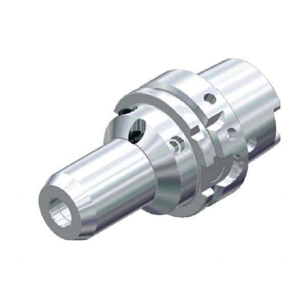 Kennametal - HSK40A 40mm Shank Diam Taper Shank, 3/4" Hole Diam, Hydraulic Tool Holder/Chuck - 41.54mm Nose Diam, 100mm Projection, 41mm Clamp Depth, Through Coolant - Exact Industrial Supply