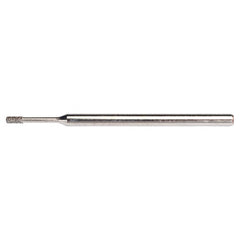 0.07″ × 0.157″ × 1″ Electroplated CBN Mounted Point 100 Grit - Eagle Tool & Supply