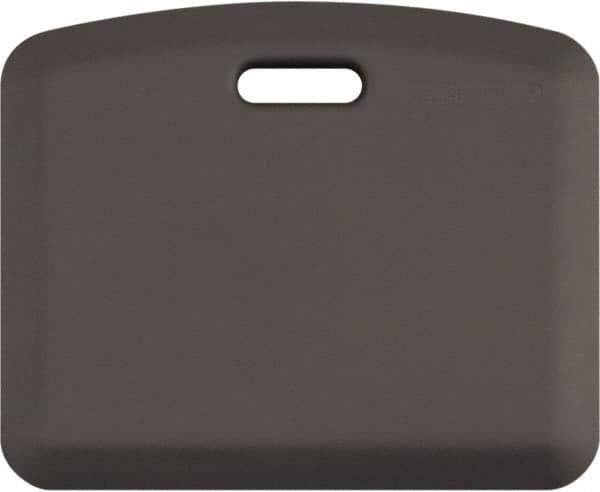 Smart Step - Dry Environment, Anti-Fatigue Matting - Gray, Urethane with Urethane Sponge Base, Beveled on All 4 Sides - Eagle Tool & Supply