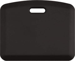 Smart Step - Dry Environment, Anti-Fatigue Matting - Black, Urethane with Urethane Sponge Base, Beveled on All 4 Sides - Eagle Tool & Supply