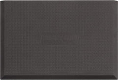 Smart Step - 3' Long x 2' Wide, Dry Environment, Anti-Fatigue Matting - Gray, Urethane with Urethane Sponge Base, Beveled on 3 Sides - Eagle Tool & Supply