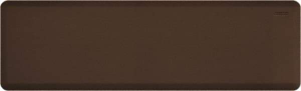 Smart Step - Dry Environment, Anti-Fatigue Matting - Brown, Urethane with Urethane Sponge Base, Beveled on All 4 Sides - Eagle Tool & Supply