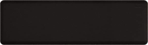 Smart Step - Dry Environment, Anti-Fatigue Matting - Black, Urethane with Urethane Sponge Base, Beveled on All 4 Sides - Eagle Tool & Supply