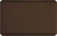 Smart Step - Dry Environment, Anti-Fatigue Matting - Brown, Urethane with Urethane Sponge Base, Beveled on All 4 Sides - Eagle Tool & Supply