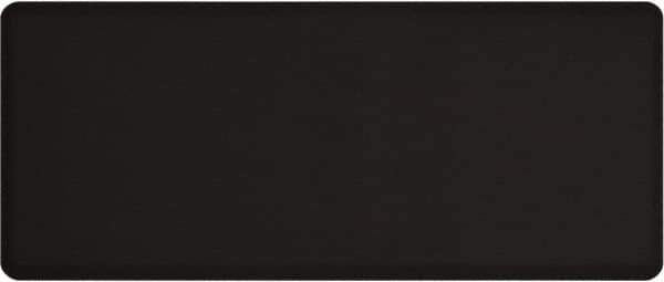 Smart Step - 6' Long x 2.5' Wide, Dry Environment, Anti-Fatigue Matting - Black, Urethane with Urethane Sponge Base, Beveled on All 4 Sides - Eagle Tool & Supply