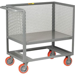 Little Giant - 2,000 Lb Capacity, 1 Shelf, Platform Truck - 41" Long x 24" Wide x 40" High - Eagle Tool & Supply