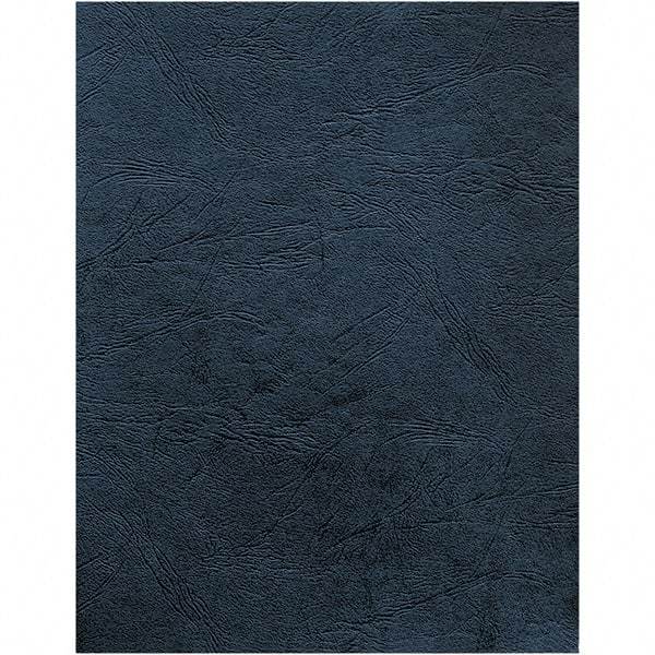 FELLOWES - 11" Long x 8-1/2" Wide Binding System Cover - Navy - Eagle Tool & Supply