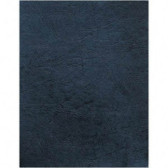 FELLOWES - 11" Long x 8-1/2" Wide Binding System Cover - Navy - Eagle Tool & Supply