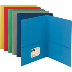 SMEAD - 11" Long x 8-1/2" Wide Pocket - Assorted Colors - Eagle Tool & Supply