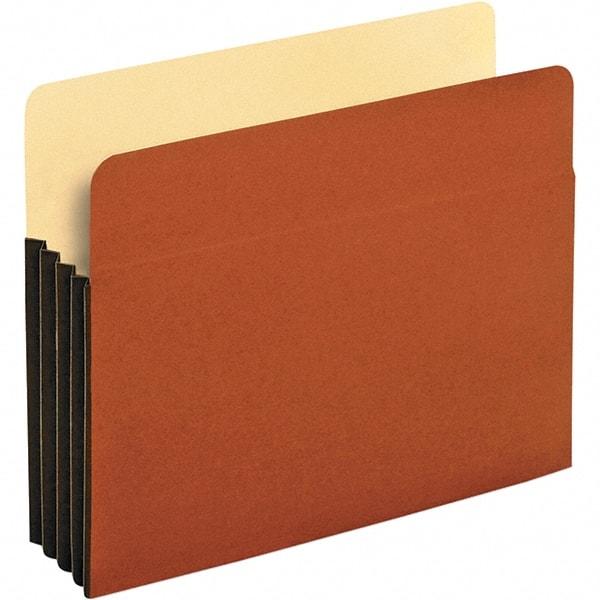 Pendaflex - 11-3/4 x 9-1/2", Letter Size, Brown, Expansion Folders - Straight Tab Cut Location - Eagle Tool & Supply