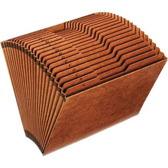 Pendaflex - 12 x 10", Letter Size, Brown, Expansion Folders - 1/3 Tab Cut Location - Eagle Tool & Supply