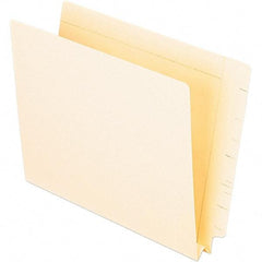 Pendaflex - 12-1/2 x 9-1/2", Letter Size, Manila, Expandable File Folders with End Tab Pocket - 14 Point Stock, Straight Tab Cut Location - Eagle Tool & Supply