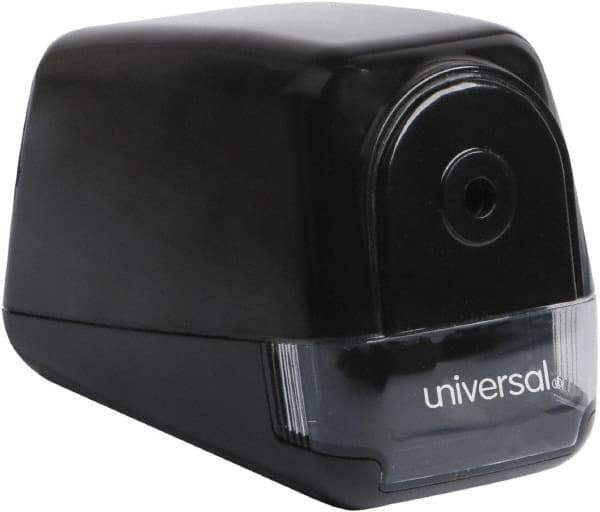 UNIVERSAL - Electric Desktop Pencil Sharpener - 1 Hole - Eagle Tool & Supply