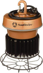 Southwire - 15 Conductor, 120 VAC, 78 Watt, Temporary String Light - 3' SJTW-A Cord, Metal - Eagle Tool & Supply