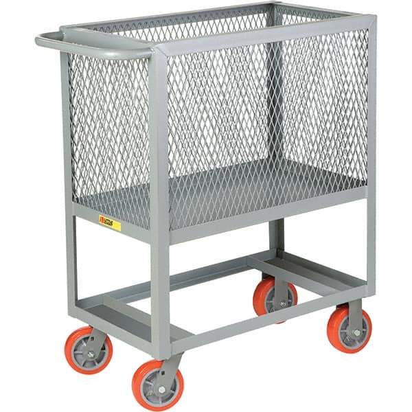 Little Giant - 2,000 Lb Capacity, 1 Shelf, Platform Truck - 41" Long x 24" Wide x 40" High - Eagle Tool & Supply