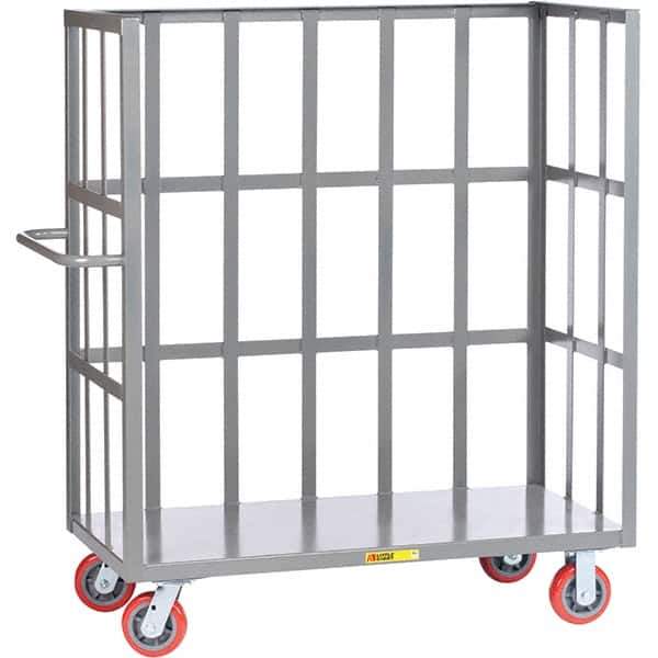 Little Giant - 3,600 Lb Capacity, 3-Sided Truck - 60" Long x 24" Wide x 57" High - Eagle Tool & Supply