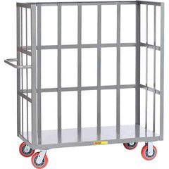 Little Giant - 3,600 Lb Capacity, 3-Sided Truck - 48" Long x 30" Wide x 57" High - Eagle Tool & Supply