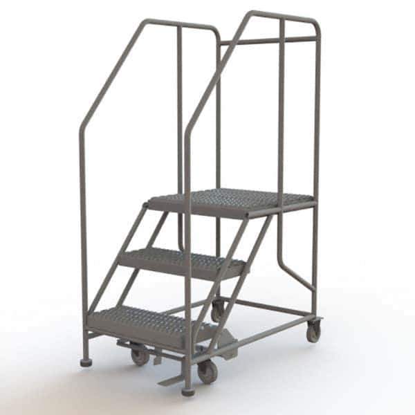 TRI-ARC - Rolling & Wall Mounted Ladders & Platforms Type: Rolling Work Platform Style: Steel Work Platform - Eagle Tool & Supply