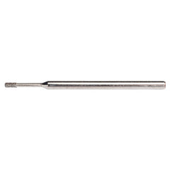 0.1″ × 0.157″ × 1″ Electroplated CBN Mounted Point 150 Grit - Eagle Tool & Supply