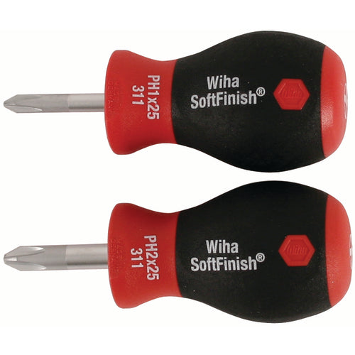 2 PC SET SOFTFINISH STUBBY PHILLIPS - Eagle Tool & Supply