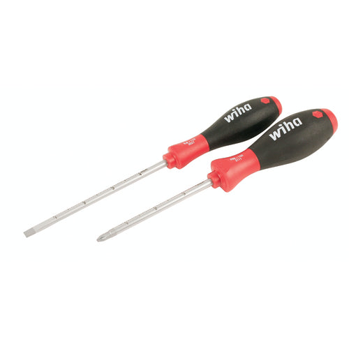 2 PC ST MEASUREUP SL/PH SCREWDRIVER - Eagle Tool & Supply