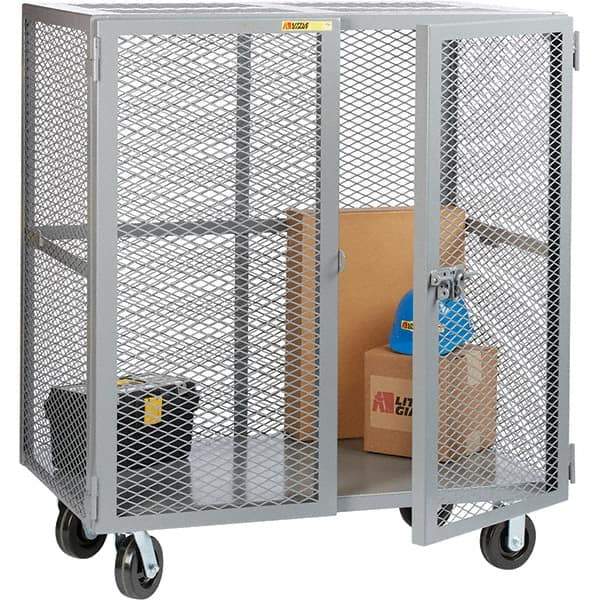 Little Giant - Mobile Storage Cabinet - Steel, 73" Wide x 33" Deep x 57" High - Eagle Tool & Supply
