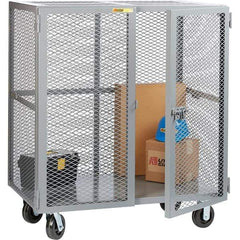 Little Giant - Mobile Storage Cabinet - Steel, 73" Wide x 33" Deep x 57" High - Eagle Tool & Supply