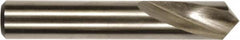 Magafor - 7/8" Body Diam, 118°, 2-1/2" OAL, High Speed Steel Spotting Drill - Eagle Tool & Supply
