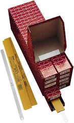Starrett - Feeler Gage Sets Maximum Thickness (Decimal Inch): 0.0015 Minimum Thickness (Decimal Inch): 0.0150 - Eagle Tool & Supply