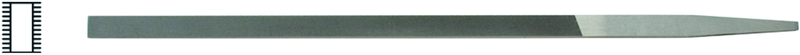 8" Pillar Extra-Narrow File, Cut 2 - Eagle Tool & Supply