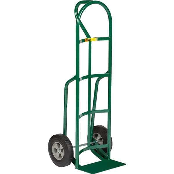 Little Giant - 800 Lb Capacity 49" OAH Hand Truck - Loop Handle, Steel, Rubber Wheels - Eagle Tool & Supply
