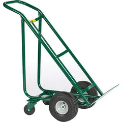 Little Giant - 800 Lb Capacity 47" OAH Hand Truck - Continuous Handle, Steel, Pneumatic Wheels - Eagle Tool & Supply