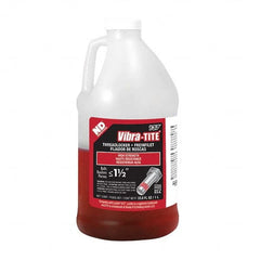 Vibra-Tite - 1 L Jug, Red, High Temp/High Strength Threadlocker - Eagle Tool & Supply